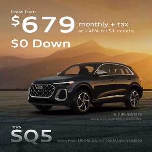 Audi SQ5 from $679 monthly 